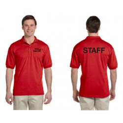 Gildan Adult 6 oz. 50/50 Jersey Polo - Zoo Logo