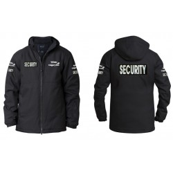 Men's Critically Seam Sealed Jacket with Tear Away Hood - Security