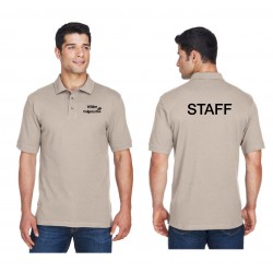 Harriton Men's Short-Sleeve Polo - Facilities 